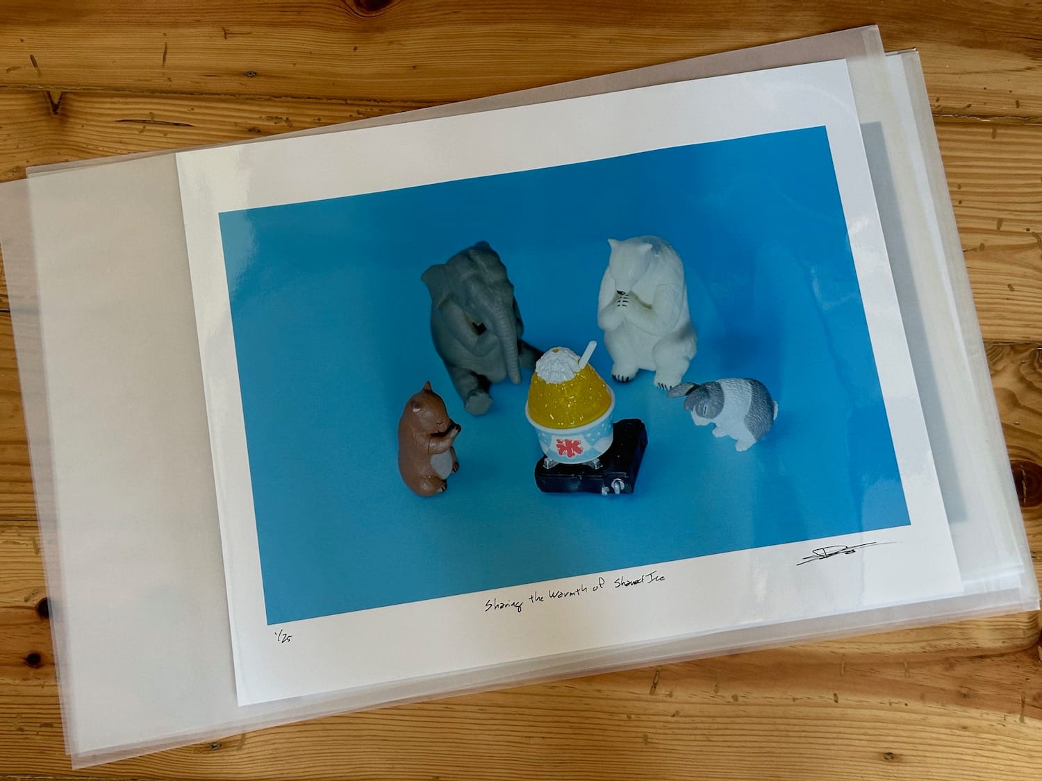 Sharing the Warmth of Shaved Ice