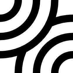 A single Truchet tile